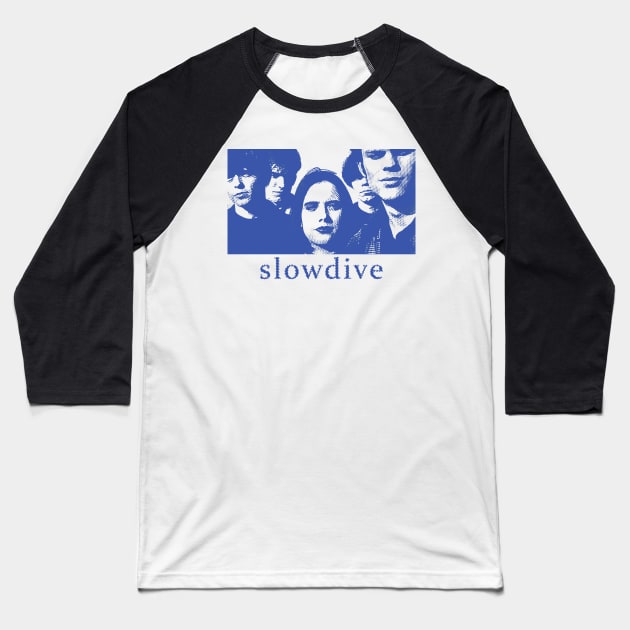 Slowdive - ripple Baseball T-Shirt by podni cheear